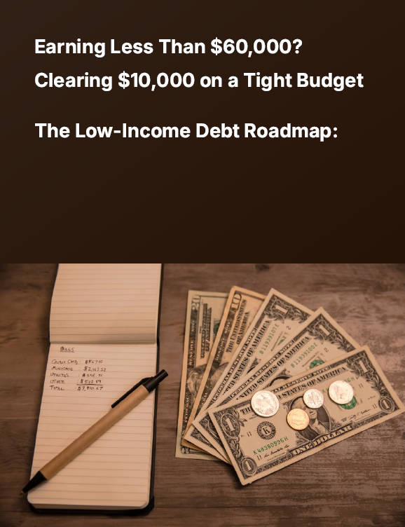 The Low-Income Debt Roadmap: How to Pay Off $10,000 in Debt on a Tight Budget